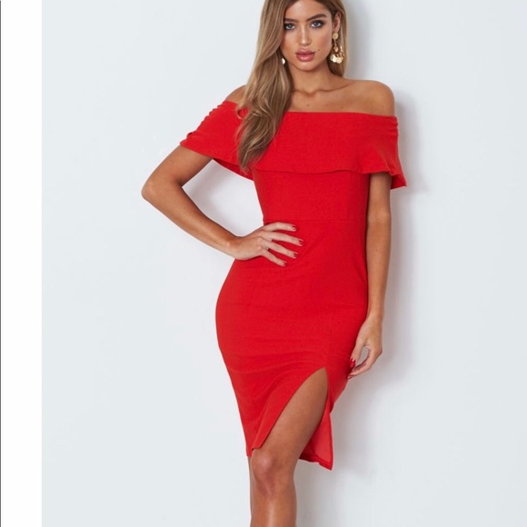 Southern Belle Dress Red - Picture 2 of 4